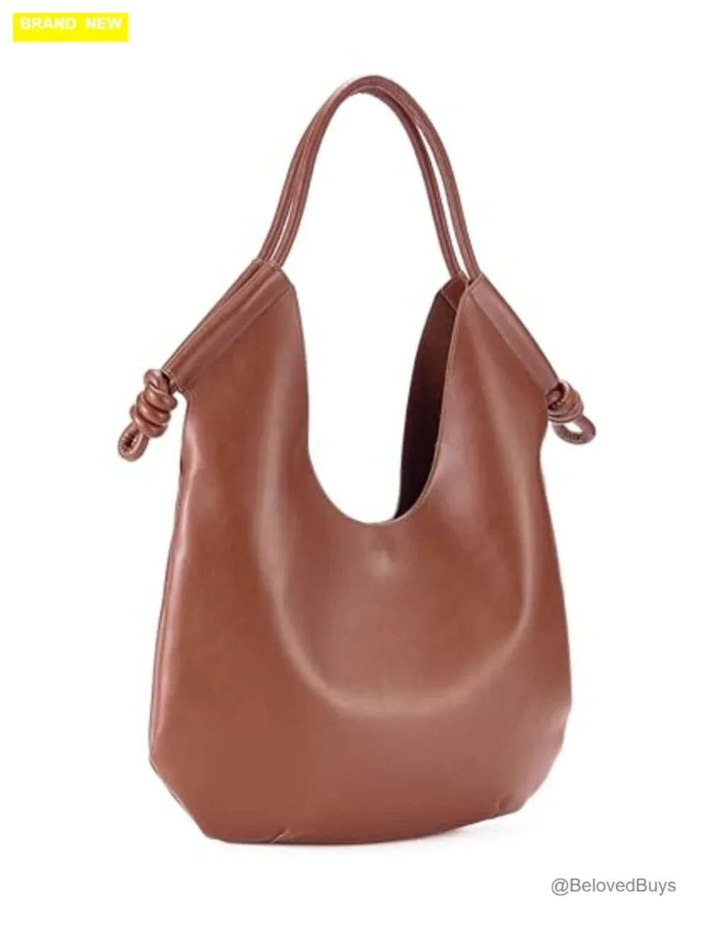 Large Hobo Tote Shoulder Handbag Faux Leather Satchel Women